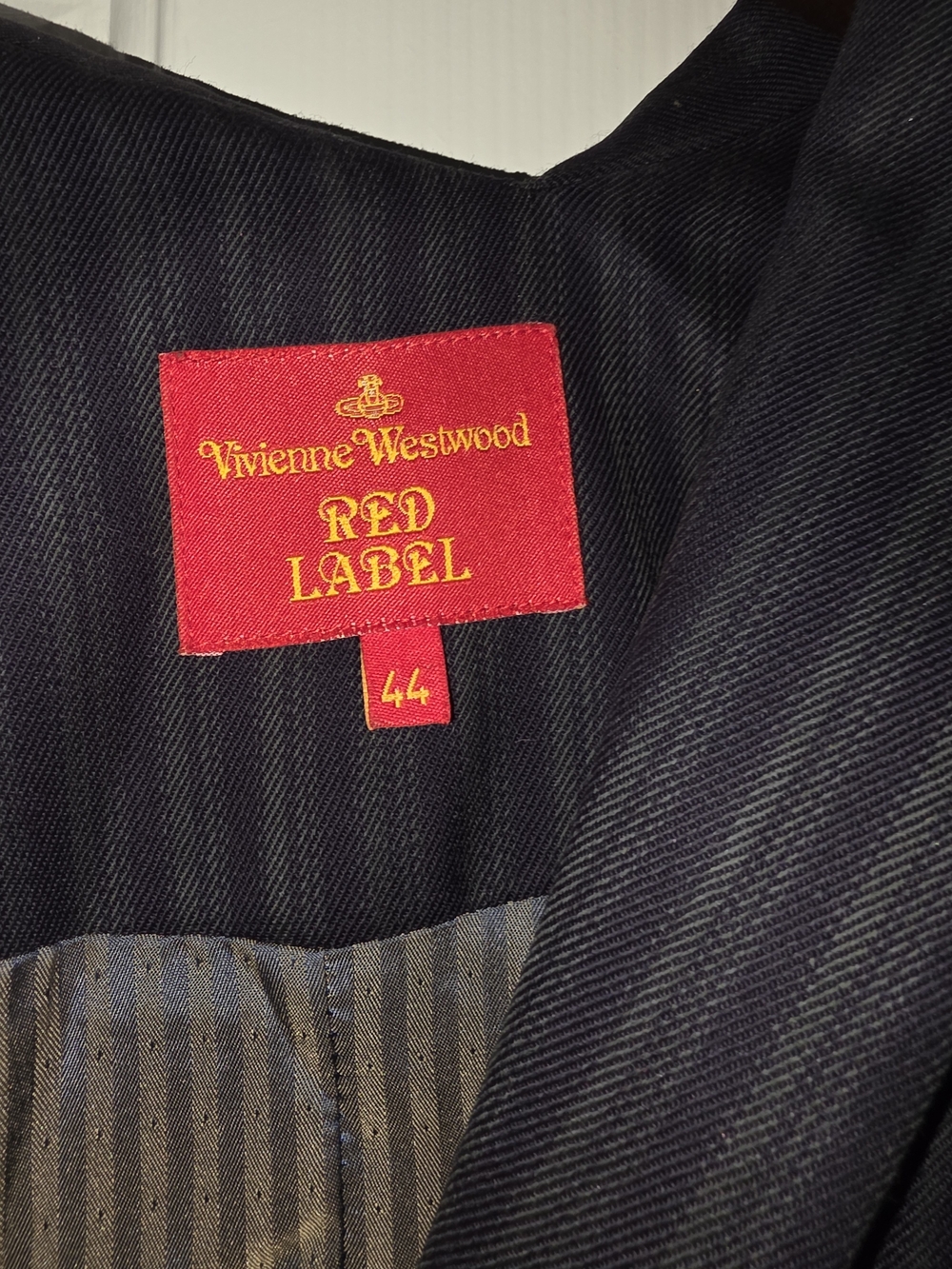 Vivienne Westwood Pinstripe Suit Blazer And Skirt Vintage Collectors Item - Picture 10 of 16